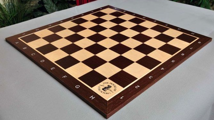 Blackwood and Olivewood Classic Traditional Chess Board - Satin Finish